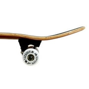 Yocaher Graphic Complete 31 x 7.75 Skateboard - Samurai Series - Girl Samurai Red Dragon