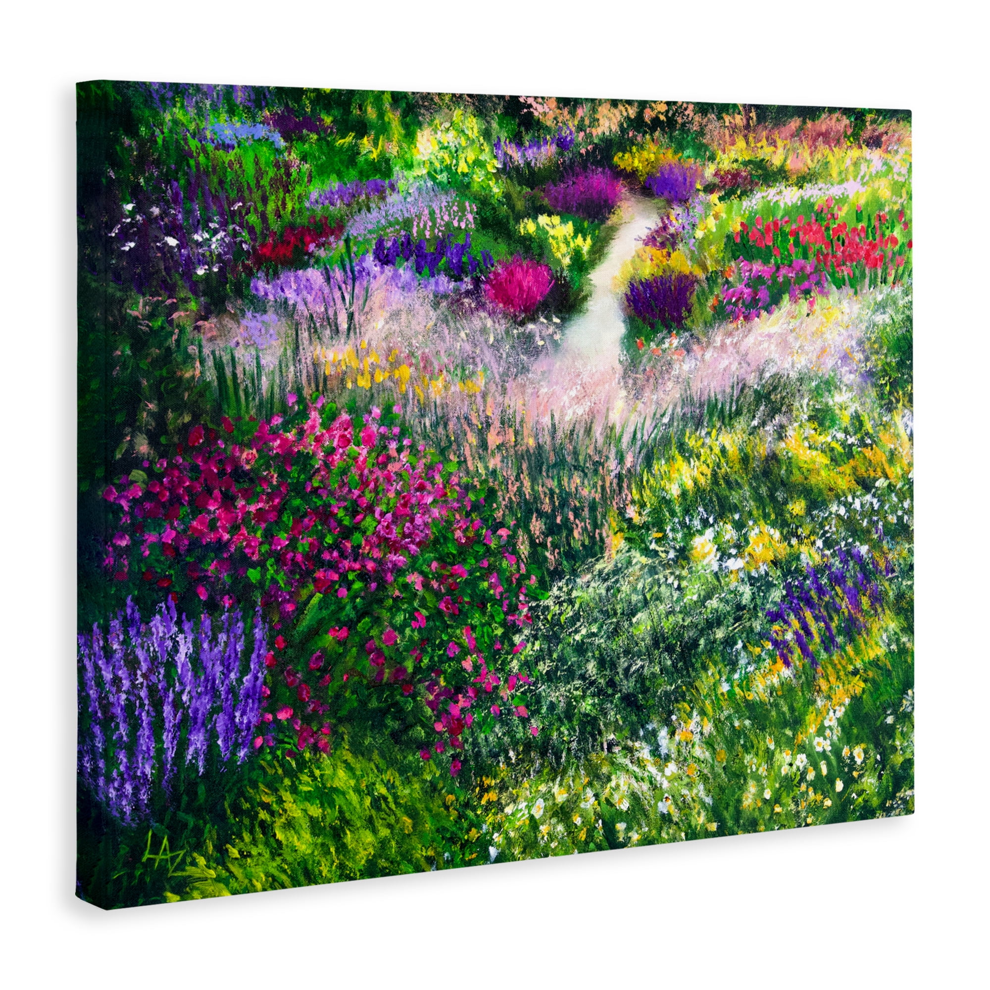 Stupell Industries Breath Of Spring Meadow Canvas Wall Art, design by Lee Ann Zirbes