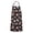 Pioneer Flower Floral-2, variant on Pioneer Flower Floral Print Pattern Apron for Women and Men, Cotton Linen Waterproof with Pockets, Adjustable, 33x27 Inch for Kitchen, Gardening, BBQ, Salon