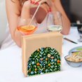 thumbnail image 3 of Yayeee Napkin Holder for Table Set of 2 Kitchen Paper Tissue Organization, Flourish Flowers Pattern, 3 of 8