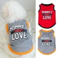 thumbnail image 2 of Pet Vest - Two-Legged Apparel - Fashionable Letter Print - Washable Stylish Cute Design - Pet Vest - Pet Accessories, 2 of 8