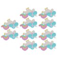 thumbnail image 4 of Iron On Rhinestone Patch, DIY Craft Easy To Use Rhinestone Patch Applique  For Clothes For Shoes For Blanke For Pillow Rainbow Horse,Panda,Bowknot, 4 of 8