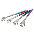 thumbnail image 4 of Meidiya Stainless Steel Back Scratcher Portable Stick Scraping Back Convenient Claw Shaped Telescopic Scratching Back Massager Kit Body Massage Tool, 4 of 8