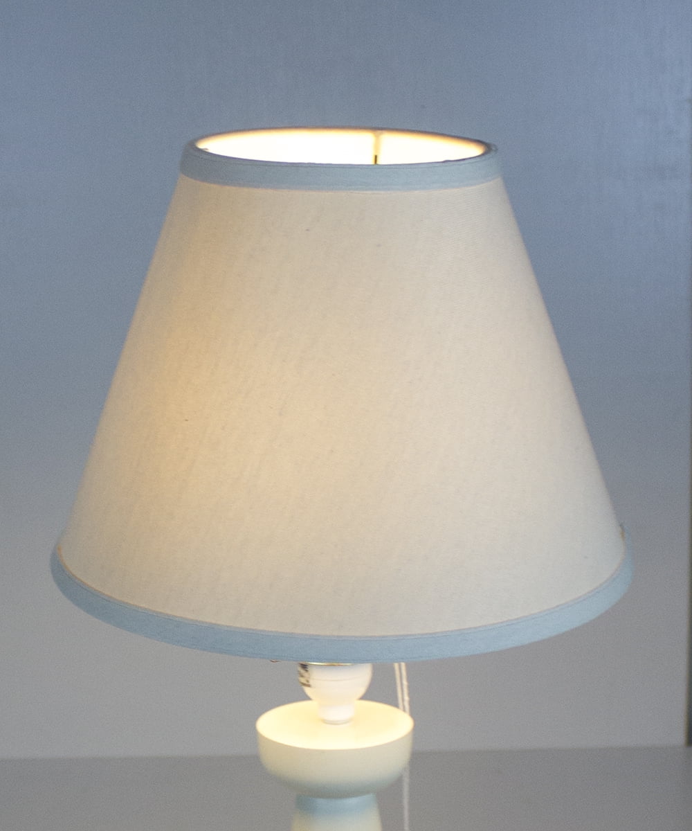 6x12x9 Hard Back Empire Lamp Shade Light Oatmeal