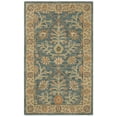 thumbnail image 2 of SAFAVIEH Classic Anabella Oriental Wool Area Rug, Blue/Light Gold, 3' x 5', 2 of 11