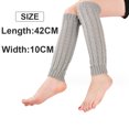 thumbnail image 2 of Zshan Women's 80s Style Warm Ribbed Leg Warmers, 2 of 5