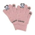 thumbnail image 2 of Nkmbld Winter Thermal Gloves for Men Women, Cute Pandas Fleece-Lined Thick Gloves Winter Warm Gloves Windproof and Cold-Resistance Touchscreen Gloves, 2 of 8