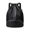 thumbnail image 4 of LJNYFDC Football Bag Gym Sports Backpack with Drawstring Large Capacity Football Adjustable Sports Backpack with Ball Compartment & Bottom Shoes, 4 of 7