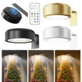 thumbnail image 2 of Visland Wall-mounted Wireless Picture Light with Remote Control Dimmable Battery Operated Adjustable 13-Color RGB Painting Light, 2 of 8