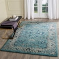 thumbnail image 2 of Safavieh Carmel 5'1" X 7'6" Power Loomed Rug in Turquoise and Beige, 2 of 2