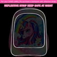 thumbnail image 3 of Mochila rodante FTJCF Unicorn para niñas con bolsa de almuerzo y estuche para lápices, 3 of 9