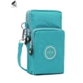 thumbnail image 3 of PULLIMORE Womens Small Crossbody Purse Nylon Zipper Cell Phone Messenger Bags Shoulder Wallet Handbags (Green), 3 of 4