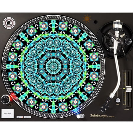 KuzmarK™ 12" DJ Turntable Slipmat - Mexico Aztec