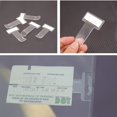 thumbnail image 1 of Titular De La Factura 4 Uds. Clip de soporte para permiso de estacionamiento de coche, carpeta de pase de nota para parabrisas automático, 1 of 3