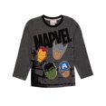 thumbnail image 2 of Marvel Avengers Boys Grey Long Sleeve Long Leg Pyjama Set (5-6 Years), 2 of 6