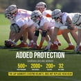 thumbnail image 6 of Guardian Cap - Soft-Shell Helmet Cover for Football and Lacrosse - Reduces Impact and Protects Helmets - One Size Fits All for Youth, High School, and College Programs - Vegas Gold, 6 of 7