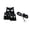 Black, variant on Lynono Co.,Ltd 3Pack Comfortable Ferrets Squirrels Harnesses Pet Harnesses Leashes Regulable