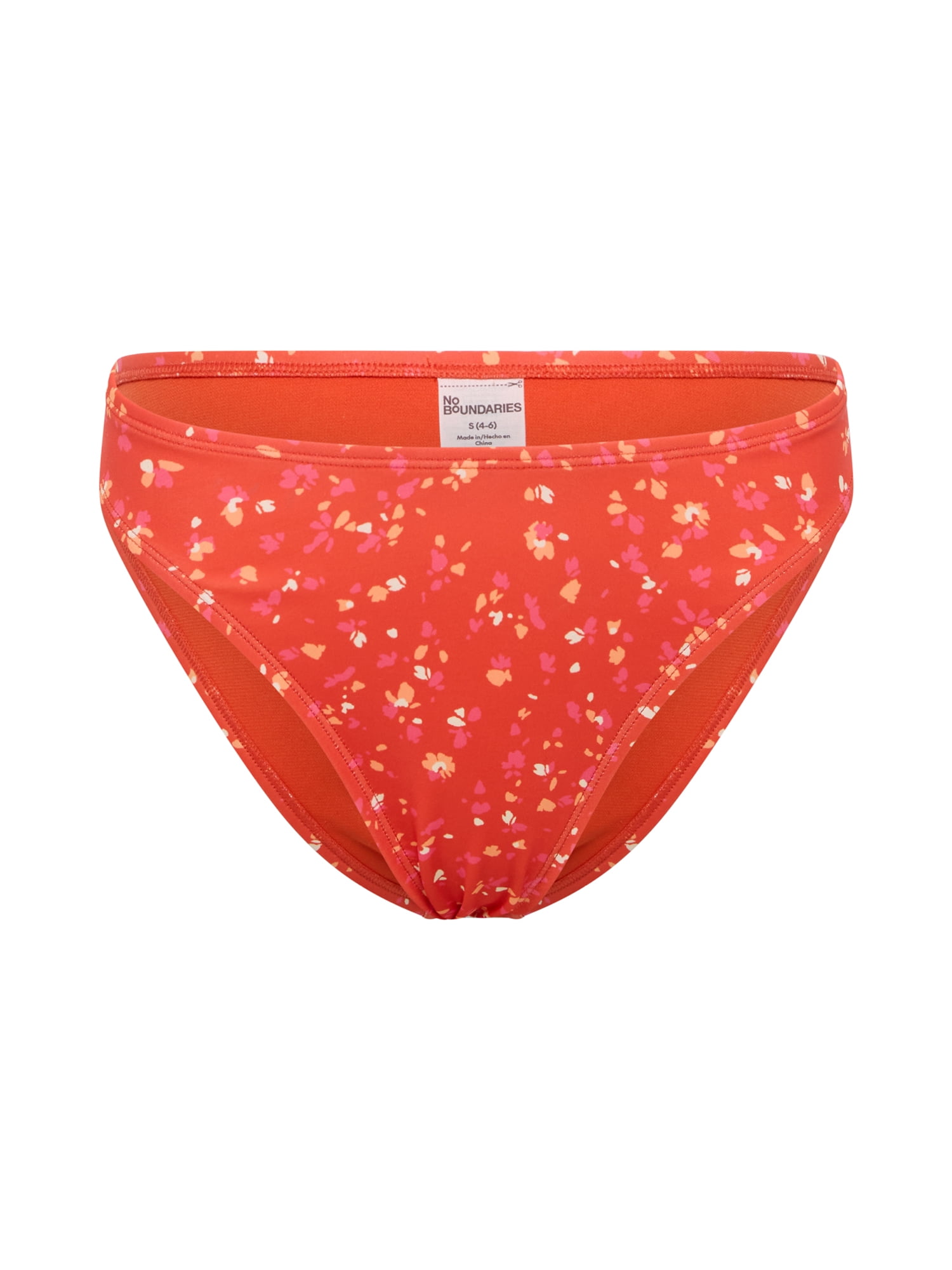 No Boundaries Women's Just My Type High Leg Bikini Bottom, Sizes XXS-XXL