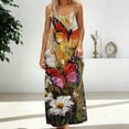 thumbnail image 6 of Sakmal Tropical Backless Cami Dresses Womens Moomoo Maxi Hawaiian Beach Lounge Dress Crew Neck Sleeveless Sundress for Women L, 6 of 6