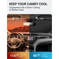 thumbnail image 3 of Pantalla solar para parabrisas Proadsy 2025 mejorada para Camry 2018-2025, 3 of 9
