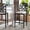 Black/White, variant on bali & pari Boone Boho Counter Stool, Counter Height 25.6", White