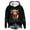 Z1-Black54, variant on Women's Plaid Scarf Highland Cow Graphic Hoodie Drawstring Kangaroo Pocket Farm Style Sweatshirt