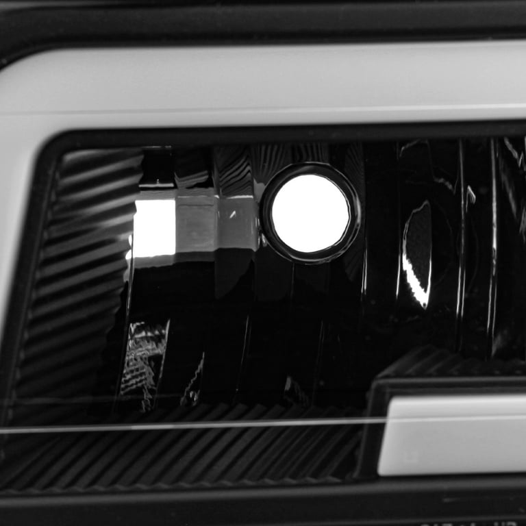 AKKON - Fits 2004-2012 Chevy Colorado / GMC Canyon 06-08 Isuzu I-Series [LED Tube Parking] Black Headlights Headlamp Pair LH+RH