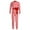 Red, variant on YONGHS Kids Girls Christmas Candy Cane Striped Costume Long Sleeve Gymnastics Unitard Jumpsuit Green 14