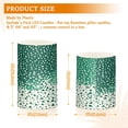 thumbnail image 6 of Yayeee Flameless Candles with Remote Flickering Battery Operated Multi Color Changing, Green and White Pattern, 6 of 7