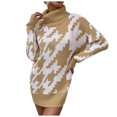 thumbnail image 1 of Gibobby Suéter mujer, Suéteres de invierno para mujer 2023, cuello alto, manga larga(Amarillo,G), 1 of 5