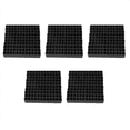thumbnail image 1 of 50Pcs 12-Hole Screwdriver Bit Holder Box Block Black for Six Angle 6.35mm Handle, 1 of 9