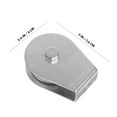 thumbnail image 2 of SKISUNO Hanging Cable Pulley Silver Flagpole Parts 1Pcs Weather Resistant Design For Schools, 2 of 6