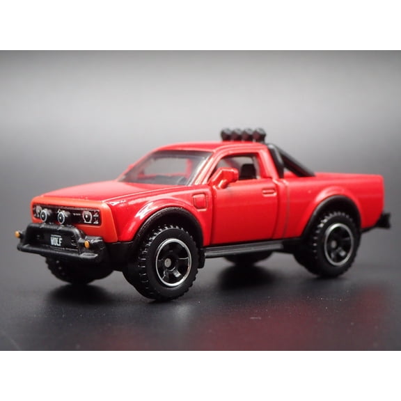 Open Box ALPHA WOLF EV ELECTRIC TRUCK RED 1:64 SCALE COLLECTIBLE DIECAST MODEL CAR