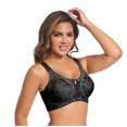 thumbnail image 3 of Ltctricy Women's Push up Lace Bras Wireless Lightly Lined Support Lift up Full Coverage Bralettes Plus Size Bras, 3 of 6