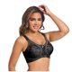 thumbnail image 4 of Puntoco Bralettes para mujer Sujetador de copa completa fino de talla grande para mujer sin esponja Sujetador de encaje sexy sin aro de acero Ropa interior transparente, 4 of 4