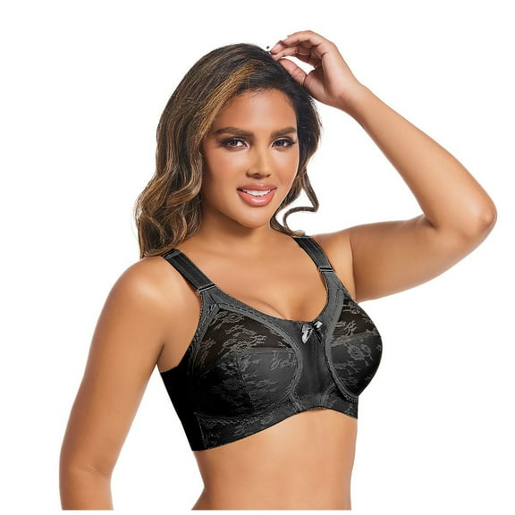 Aloohaidyvio Womens Push Up Everyday Bras Comfortable Wireless Bralettes Seamless Bra Smooth Brassiere Wire Free Basic Bras