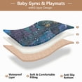 thumbnail image 5 of WOBOGO Cute Dragon Owl Baby Playmats Extra Large Waterproof Rollable Activity Pads for Toddlers 50×50inch, 5 of 7