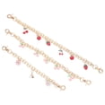 thumbnail image 1 of unbranded 3Pcs Golden Metal Purse Strap Extender Chain Elegant Design for Bag Decoration, 1 of 7