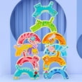 thumbnail image 3 of Teissuly Wooden Game Building Blocks Stacking Learning Toy Teissuly WER202311016419, 3 of 8