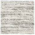 thumbnail image 2 of SAFAVIEH Hudson Jack Abstract Shag Area Rug, Ivory/Grey, 8' x 8' Square, 2 of 11