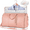 Pink, variant on Convertible Garment Bag for Travel - Carry On Garment Bags With Shoes Bag, Foldable Large Weekender Bag for Men Women 2 in 1 Hanging Suitcase Suit Duffel Overnight Bags 2pcs Set, Pink