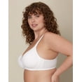 thumbnail image 2 of Playtex Secrets Balconette Wirefree Bra Full-Figure Women's Plus TruSupport 4824, 2 of 7