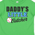 thumbnail image 4 of Inktastic Baseball Daddys Little Catcher Boys Toddler T-Shirt, 4 of 5