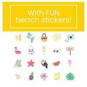 50 LB Premium Grade Quikrete Play Sand for Sandbox, Craft Sand, and General Kids Play Sand Usage. Included with a Sheet of Summer Stickers by Home and Country USA