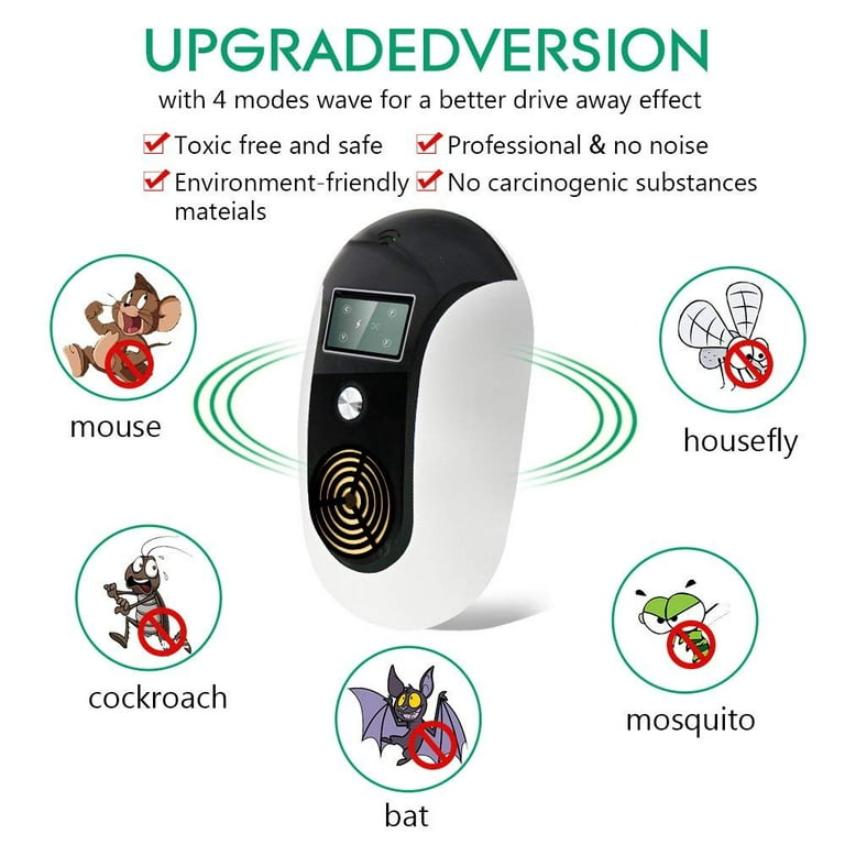 Pest Reject Pro Ultrasonic Electromagnetic Wave Insect And Mouse