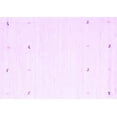 thumbnail image 1 of Ahgly Company Indoor Rectangle Solid Purple Modern Area Rugs, 4' x 6', 1 of 4