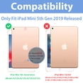 thumbnail image 2 of Funda ProCase Smart para iPad Mini 5 2019 de 7.9 pulgadas, color oro rosa, 2 of 8
