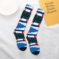 thumbnail image 6 of Knee High Socks for Women Colorado Flag Print Long Tube Sock Uniform Socks, 6 of 7