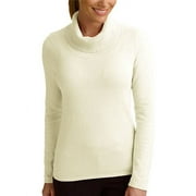 z.b.d. design - Women's Organic Cotton Faux Cashmere Turtleneck Sweater