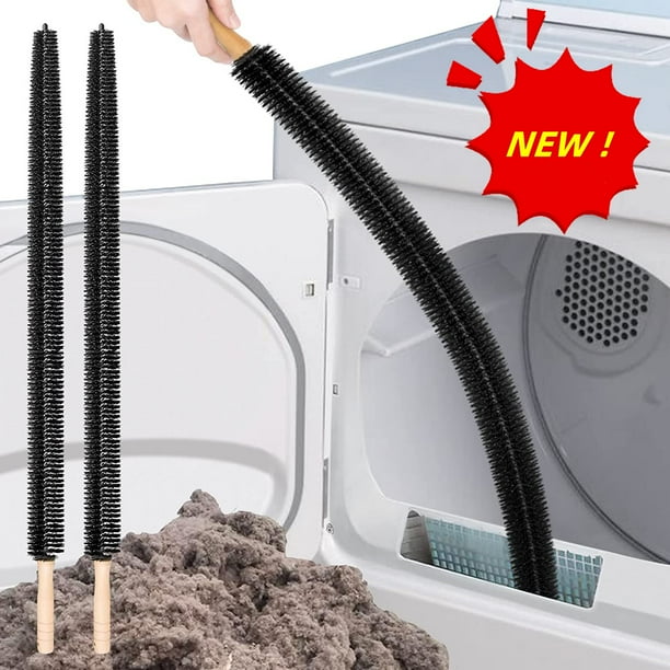 Sealegend 2 Pieces Dryer Vent Cleaning Kit Lint Brush Dryer Vent
